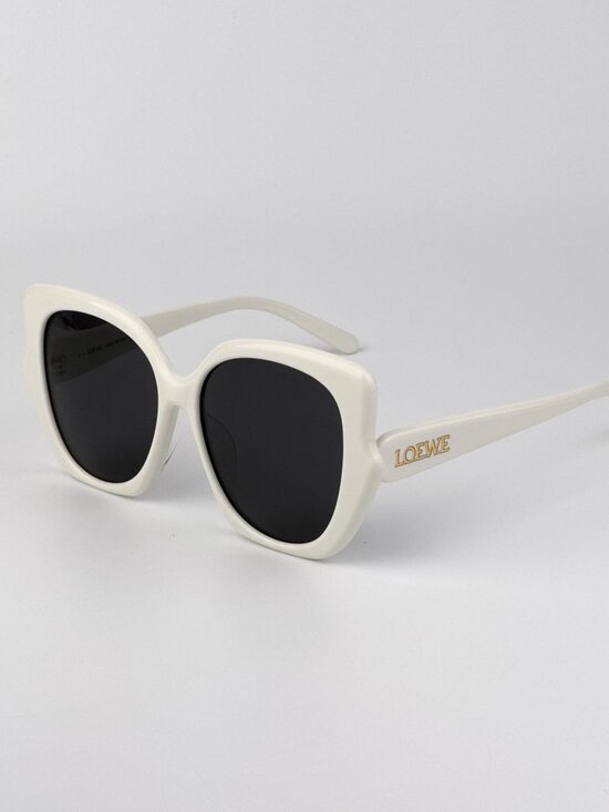 Loewe INFLATED Women Sunglasses – Ivory/Smoke Butterfly Frame (LW40133F 25A) main image 7